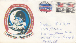 COVER USA COLUMBIA SPACELAB - 28.11.1983 /3 - Other & Unclassified