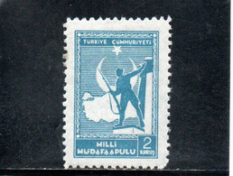 TURQUIE 1941-4 * - Unused Stamps