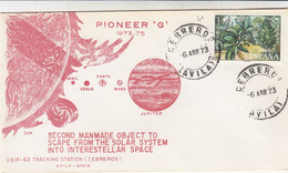 PIONEER 'G' - DSIF 62 TRACKING STATION CEBREROS - AVILA SPAIN  - 6.4.1973   /4 - Sonstige & Ohne Zuordnung