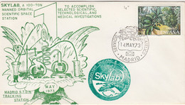 SKYLAB - MADRID S.T.D.N. TRACKING STATION - 14.5.1973   /4 - Altri & Non Classificati