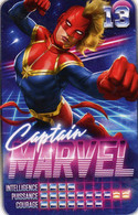 Trading Card Carte Marvel 2021 Leclerc Reveil Ton Pouvoir 13 Captain Marvel - Marvel