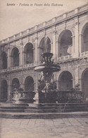 LORETO (ANCONA) - CARTOLINA - FONTANA IN PIAZZA DELLA MADONNA - Ancona