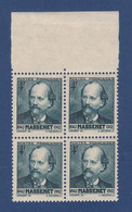 TIMBRE FRANCE N° 545 NEUF ** BLOC DE 4 BDF - Unused Stamps