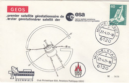 GEOS SATELLITE GEOSTATIONNAIRE GERMANY / 2 - Other & Unclassified