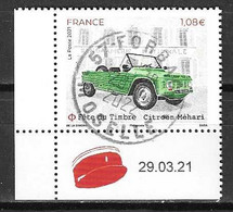 FRANCE 2021 - Timbre Fête Du Timbre - Citroën Mehari  Oblitéré Cachet Rond - Used Stamps