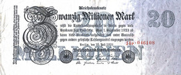 Deutschland - 20 Millionen Mark 1923 - 20 Miljoen Mark