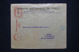 SARRE - Enveloppe Commerciale De Sarrebruck En 1931 Pour Paris, Affranchissement Mécanique -  L 115774 - Brieven En Documenten