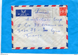 MARCOPHILIE*Soudan Français Lettre FM Tp N°12-cad- Bamako-1957+cachet De Place+ Flamme Caisse D'épargne - Covers & Documents
