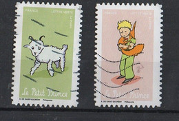 France 2021 YT/  2002- 2011  Le Petit Prince - Used Stamps