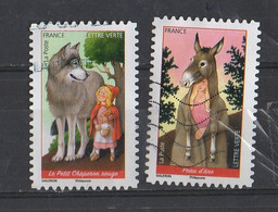 France 2021 YT/    2037 -2044   Les Contes Merveilleux - Used Stamps