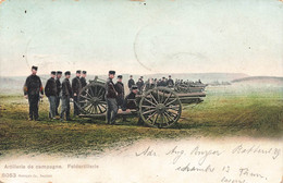 Schweizer Armee - Armée Suisse - Artillerie De Campagne Feldartillerie Cachet Thun 1905 - Other & Unclassified