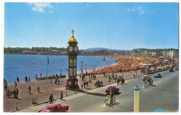 (Royaume-Uni) Angleterre Dorset 006, Weymouth, Jubilee Clock, Esplanade And Beach - Weymouth