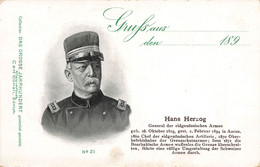 Schweizer Armee - Armée Suisse - Général Hans Herzog Gruss Aus.. - Andere & Zonder Classificatie