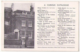 (Royaume-Uni) Angleterre Hampshire 002, Portsmouth, A Curious Catalogue Charles Dickens - Portsmouth