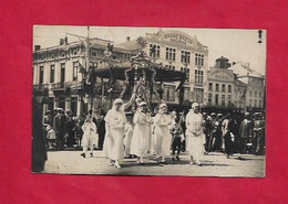 Carte Postale Photographie Procession  Saint Jean Berchmans LOUVAIN  Photo Gabriel Marcinelle Belgique - Verzamelingen