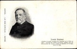 CPA Louis Pasteur, Chemiker, Gegenmittel Gegen Tollwut, Impfung - Non Classés