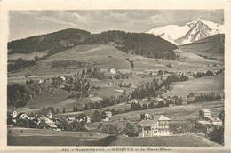 Megève - Vue Sur Le Village Et Le Mont Blanc - Megève