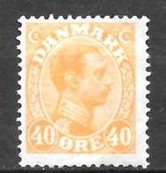 Lot  Denmark    MH*    1925      AFA#150 - Unused Stamps
