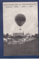 Delcampe - CPA Aviation Montgolfière Circulé Porte Maillot - Fesselballons