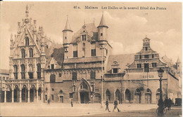 Malines - Les Halles Et Le Nouvel Hôtel Des Postes - Mechelen