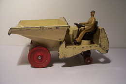 DINKY  SUPERTOY - DUMPER  MUIR-HILL - MECANO  PARIS  - MODELE REDUIT ( En L'état ) - Other & Unclassified