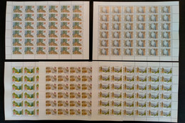 RUSSIA  MNH (**)1999 Regions Of Russian Federation  Mi.729-733 - Hojas Completas