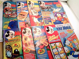 Konvolut Bestehend Aus 8 Heften, Zum Thema: Walt Disneys Micky Maus. Die Größte Jugendzeitschrift Der Welt Aus - Autres & Non Classés