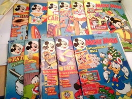 Konvolut Bestehend Aus 11 Heften, Zum Thema: Walt Disneys Micky Maus. Die Größte Jugendzeitschrift Der Welt Au - Andere & Zonder Classificatie