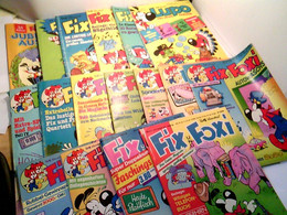 Konvolut Bestehend Aus 17 Heften, Zum Thema: Comics - Fix Und Foxi. - Autres & Non Classés