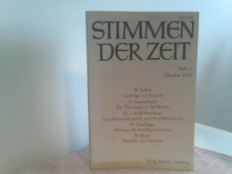 STIMMEN DER ZEIT :  HEFT 10  Oktober 1969 - Sonstige & Ohne Zuordnung