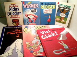 Konvolut Bestehend Aus 7 Büchern, Zum Thema: Comics. - Andere & Zonder Classificatie