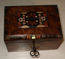 Karlsbad Art Deco Box, With Key - Boxes