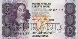 AFRIQUE DU SUD 1990 5 Rand - P.119d  Neuf UNC - Afrique Du Sud