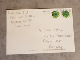 U.S.A COVER CIRCULED SEND TO GERMANY - Autres & Non Classés