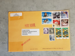 U.S.A. AIR MAIL  COVER CIRCULED SEND TO GERMANY - Andere & Zonder Classificatie