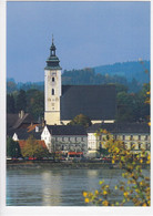 OÖ Ak GREIN An Der Donau, Pfarrkirche Zum Hl Ägidius, Bezirk Perg, Oberösterreich Ansichtskarte - Grein