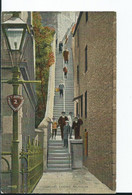 Cornwall    Postcard  Falmouth Jacob.s Ladder - Falmouth