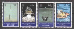 Tuvalu 1999 Mi 832-835 MNH SPACE - Océanie