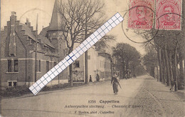 CAPPELLEN-KAPELLEN " ANTWERPSCHEN STEENWEG -HOOGBOOMKRUIS-TRAM"HOELEN N°8258 UITGIFTE 1920 TYPE6 - Kapellen