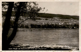 Plage De Colombier - Vue Sur Auvernier (5561) * 4. 6. 1939 - Auvernier