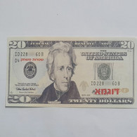 U.S.A-federal Reserve Note-(20$)-(2)-(ID 228  60B  D4)-(Sample Game Notes)-u.n.c - Verzamelingen