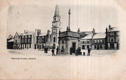 CPA  ECOSSE---MERCAT CROSS, SELKIRK---1902 - Dumfriesshire