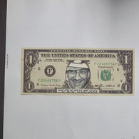 U.S.A-federal Reserve Note-(1$)-Ehud Olmert-(16)-(F 22466756 P)-(1985)-(Sample Notes)-U.N.C - Collections