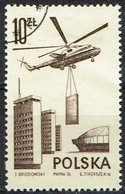 POL 170 - POLOGNE PA 55 Obl. Hélicoptère - Gebraucht