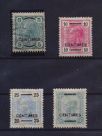 GREECE CRETE 1904 AUSTRIAN POST COMPLETE SET MH STAMPS HELLAS No 8-11 (No 8 IS USED) (60 E) - Crète