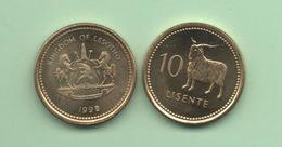 LESOTO # LESOTHO = 10 LISENTE 1998 - Lesotho