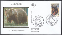 Andorre 2006 - Andorre Française-  FDC. Yvert  Nº 626. Theme: Ours....  (EB) DC-10398 - Gebraucht