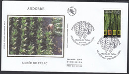 Andorre 2006 - Andorre Française-  FDC. Yvert  Nº 624. Theme: Tabac....  (EB) DC-10399 - Oblitérés