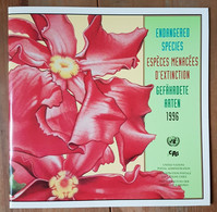 Vereinte Nationen Jahresmappe 1996 Mit Einigen Marken Gefährdeter Tiere Postfrisch - Autres