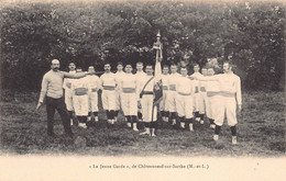 49 - MAINE ET LOIRE - CHÂTEAUNEUF-SUR-SARTHE - La Jeune Garde - Gymnastique, Fleurettiste (10061) - Chateauneuf Sur Sarthe